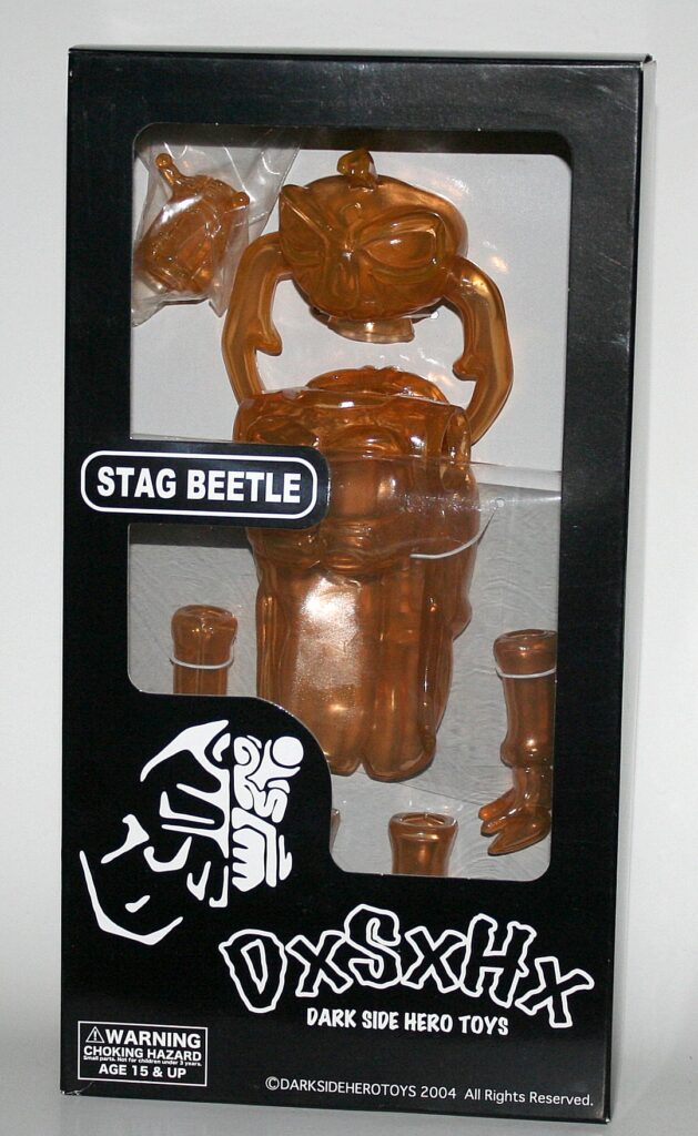 Dark Side Hero Toys Clear Brown Stag Beetle Suit