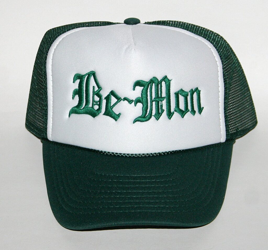 Bemon Green Snapback Truckers Hat