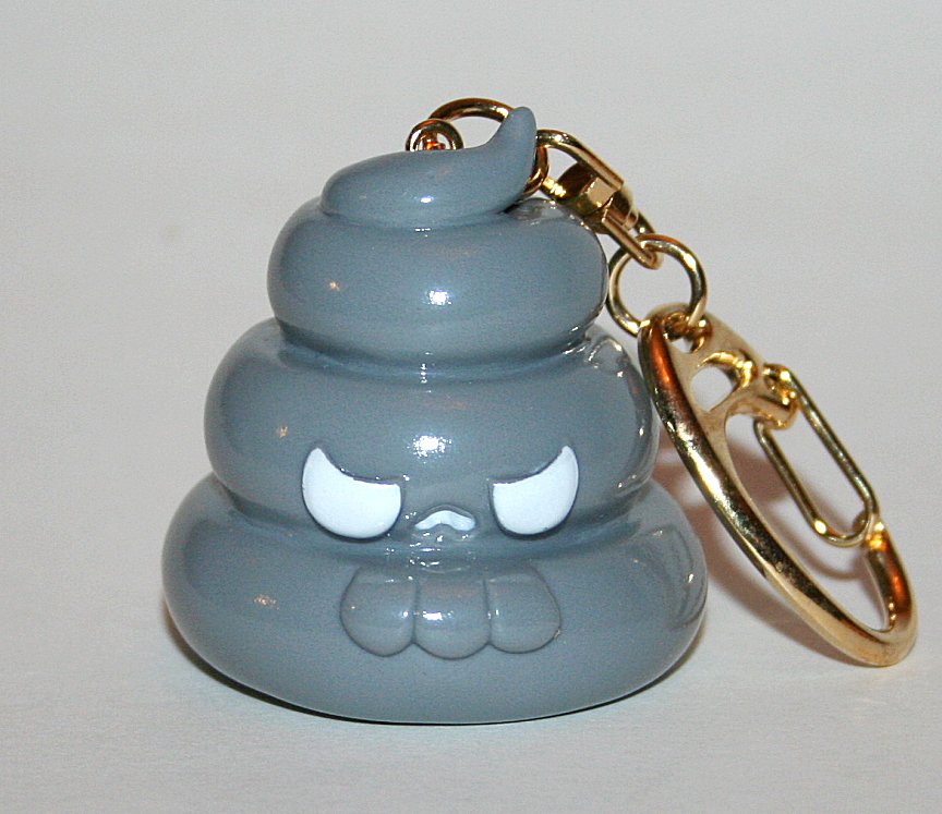 Goccodo Grey Unkotsu Keychain