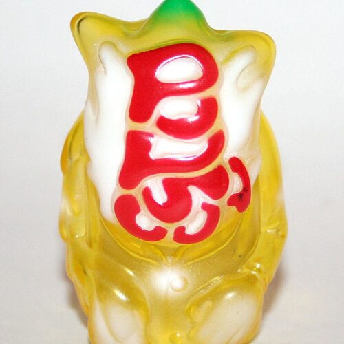 Pop Soda Clear Yellow Finger Puppet