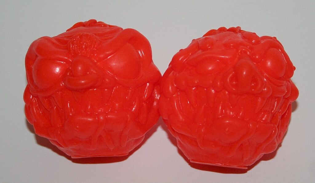 Cure Hardcore Ball Tribes Orange Unpainted Boogieman Heads