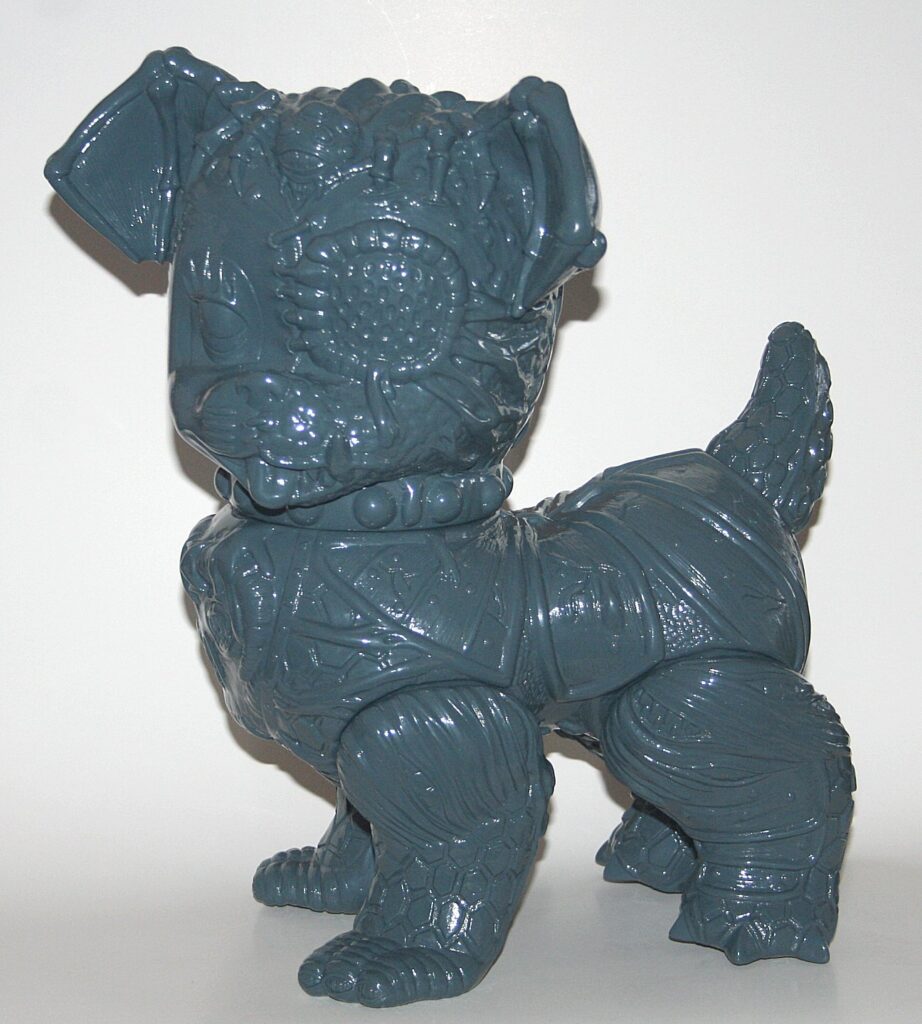 Frank Kozik x TAG Grey Blank Poison Pup