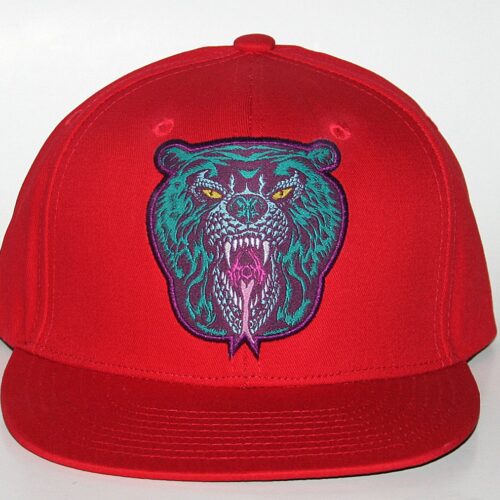 Mishka Red Lamour Death Adder Snapback
