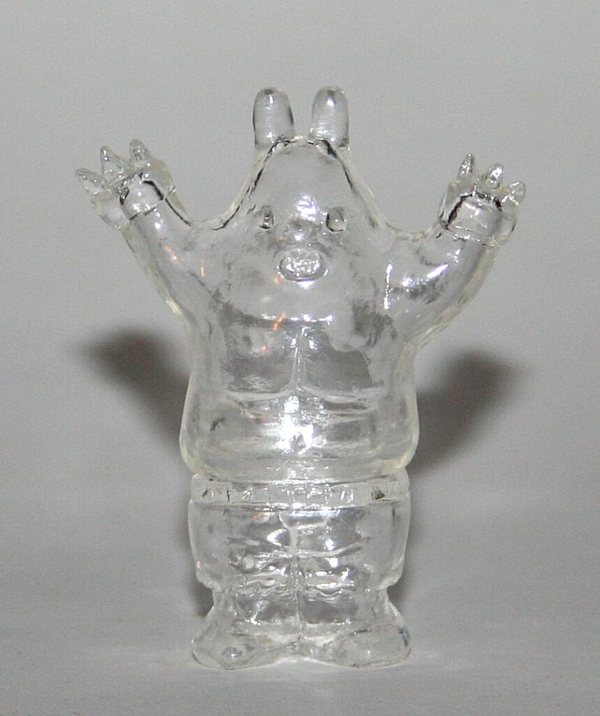 Rampage Toys Crystal Clear Micro Bunny Bear