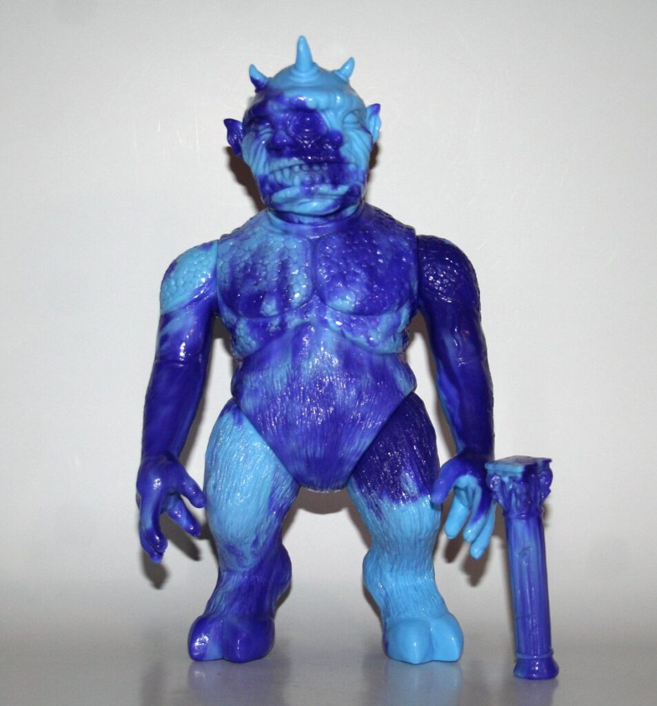 Splurrt Purple & Blue Marbled Cinema Monster - Loose