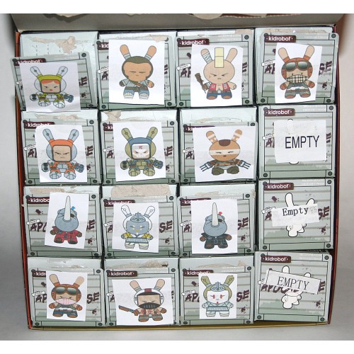 Kidrobot x Huck Gee Post Apocalypse Dunny Artist Proof Set 1/25