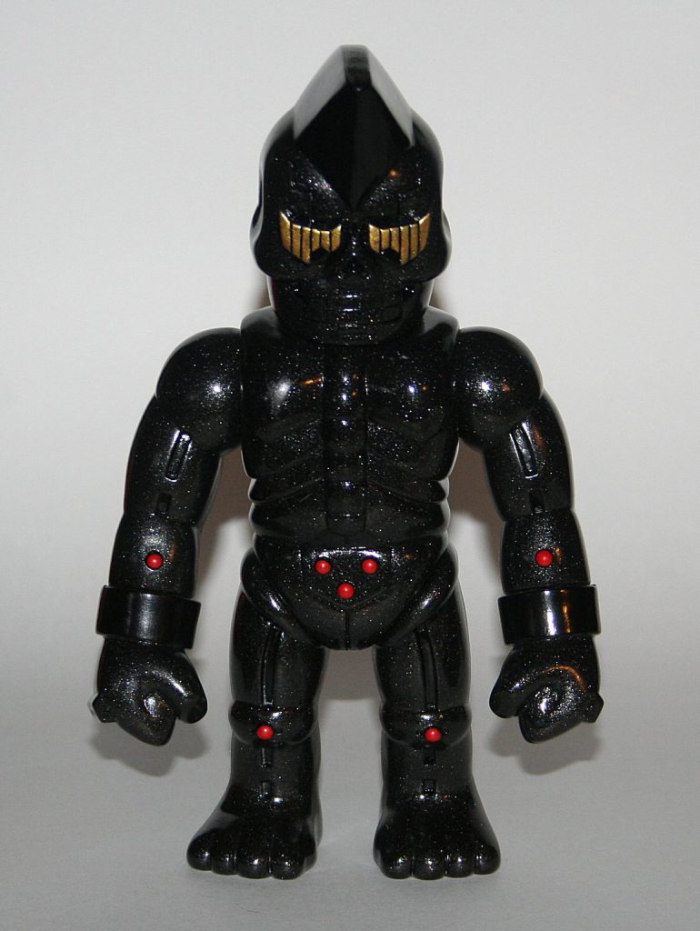 RealxHead Black Lame Adult Hone Borg Sofubi Figure | Vicious Fun