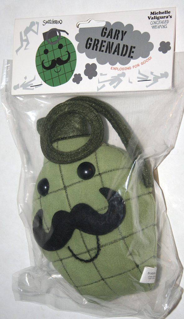 Switcheroo Michelle Valigura Gary Grenade Plush