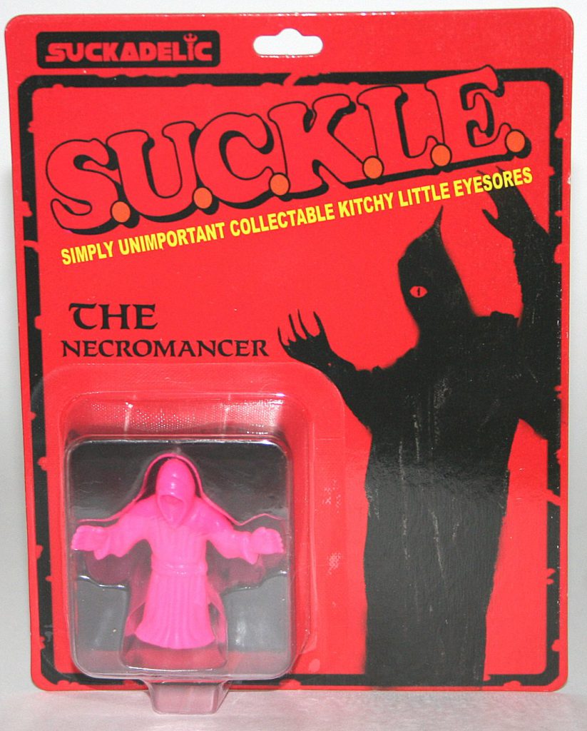 Suckadelic SUCKLE Groovy Pink The Necromancer Carded