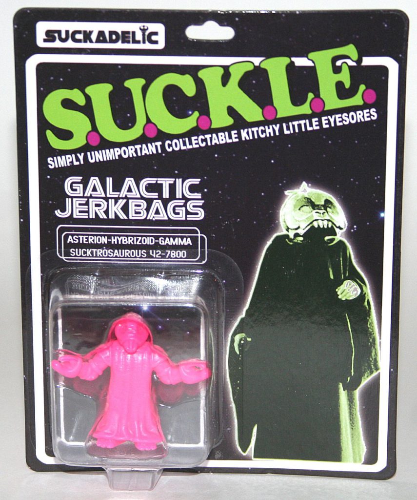 Suckadelic SUCKLE Pink Galactic Jerkbags Carded