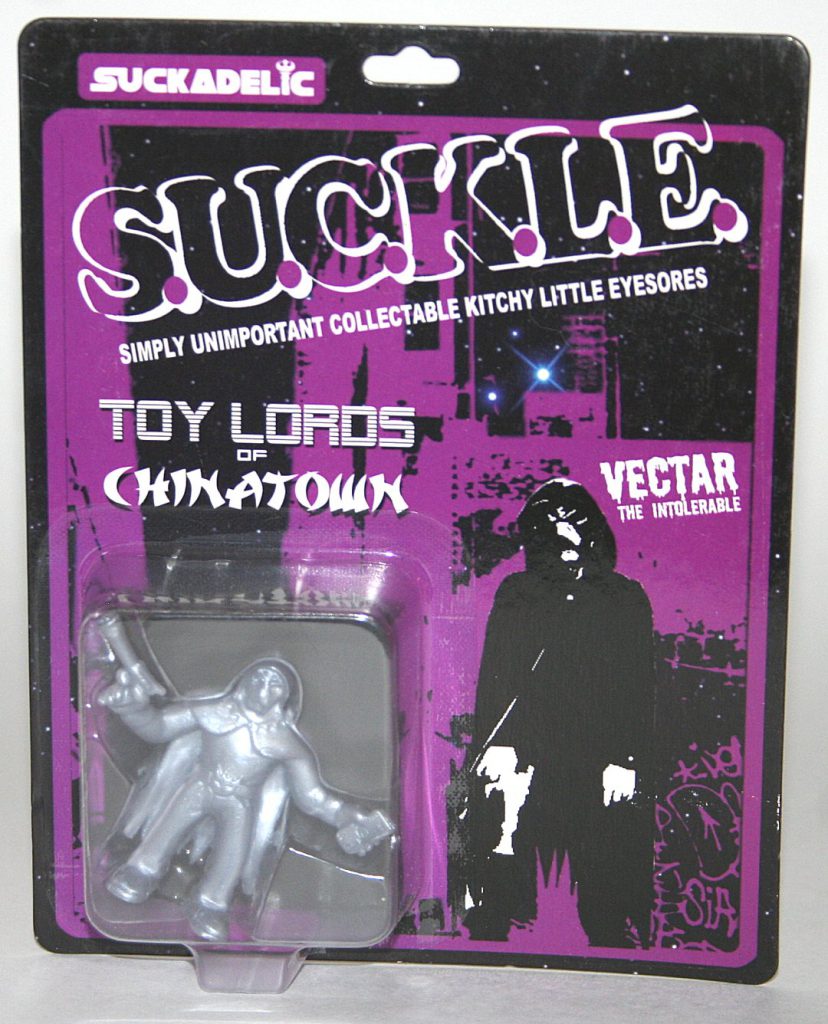 Suckadelic SUCKLE Silver Vectar the Intolerable Carded