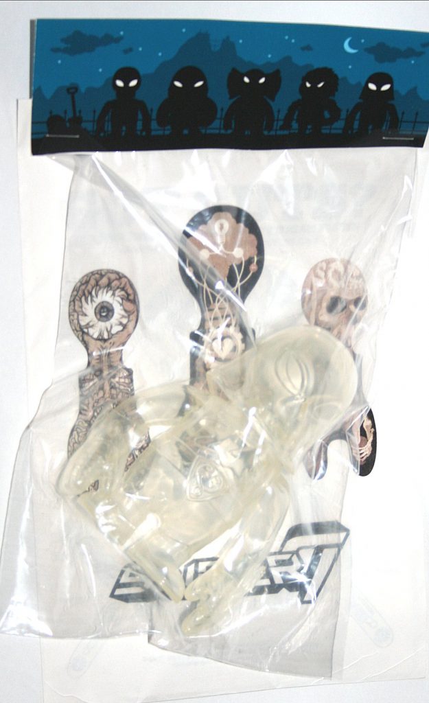 Super7 Clear with Guts Hood Zombie