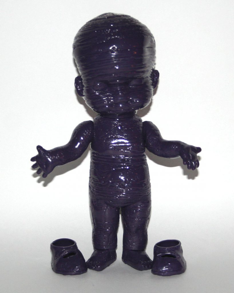 Grody Shogun Unpainted Dark Purple Miki