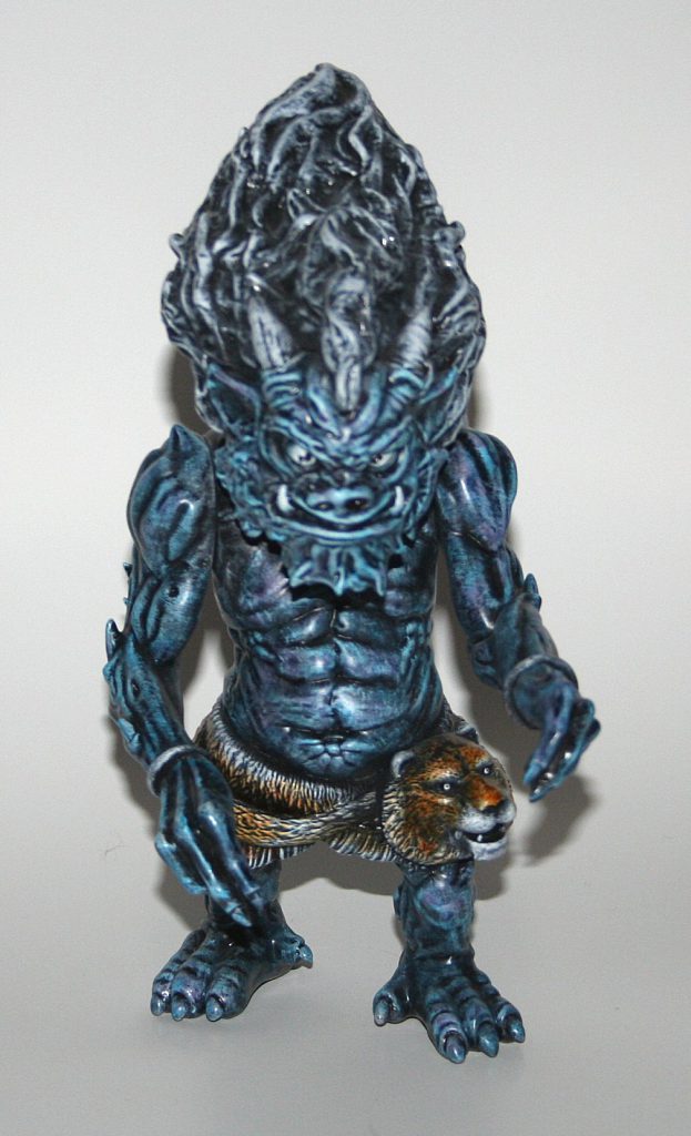 Tiger Oni Warrior Blue Version Unbox x Steven Choi