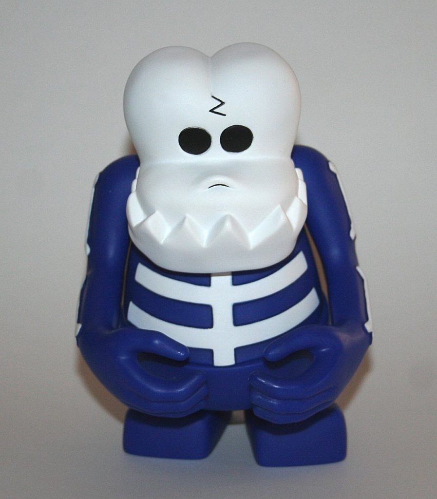 その他 BOUNTY HUNTER SKULL-KUN IVOLY BLUE Ver. Bounty Hunter Blue Skull Kun Sofubi Figure | Vicious Fun