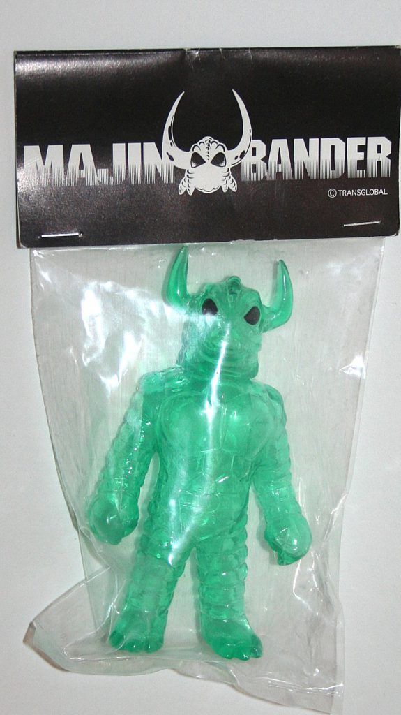 Charactics Clear Green Mini Majin Bander