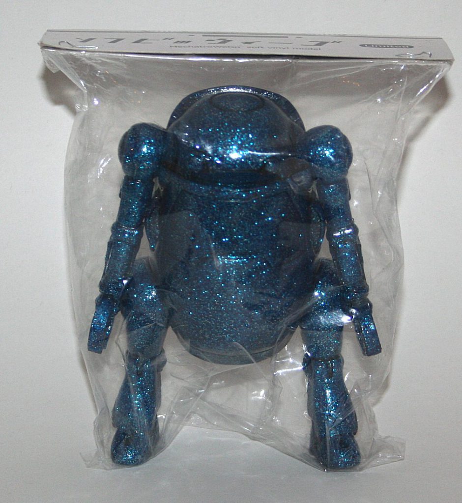 MechatroWeGo Blue Lame Sofubi Bank