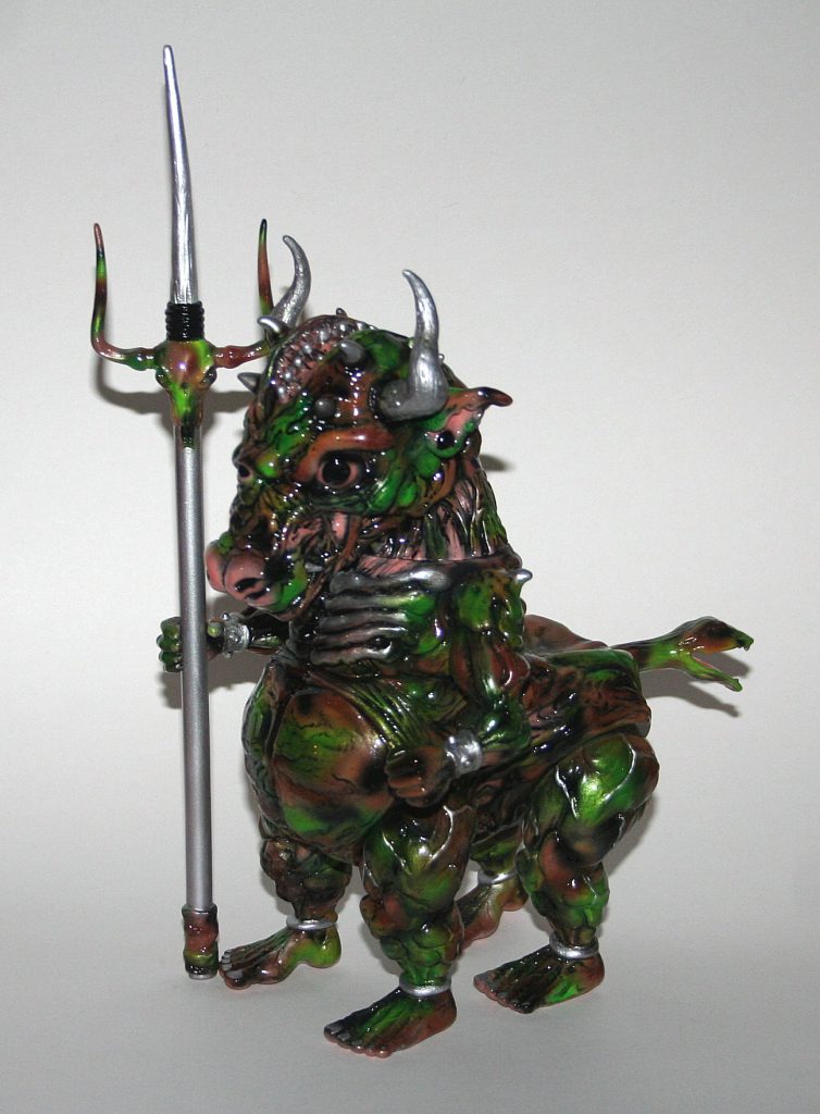 Plaman Hobby x Topheroy Green Camo Cow Head