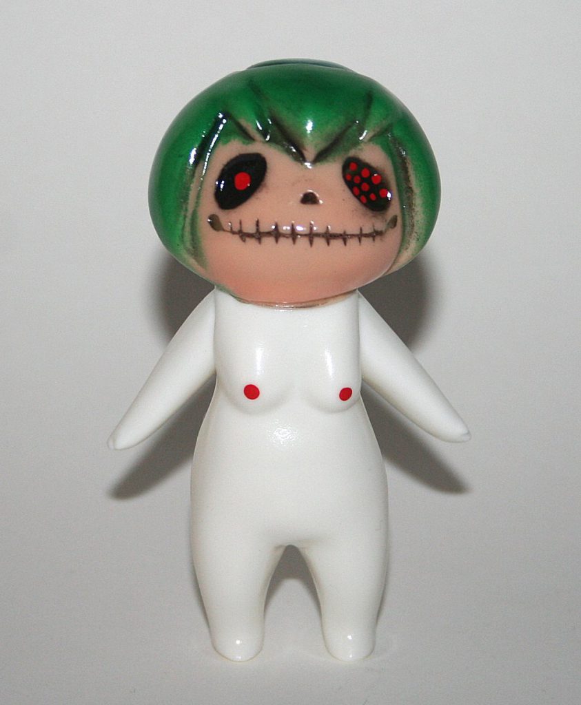 Sunguts Green Hair Skeleton Girl