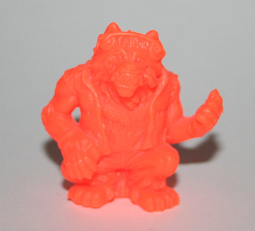 Meadow Knight Creations Radwolf Orange Keshi