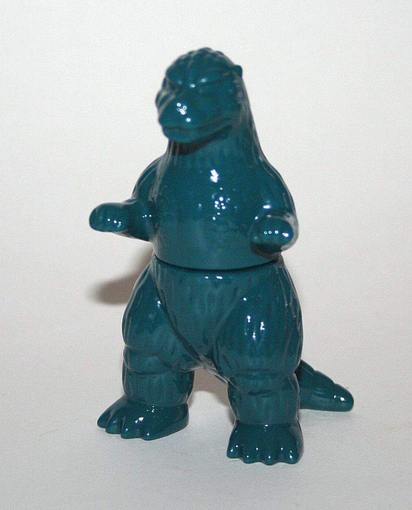 US Toys Unpainted Blue Godzilla 1989 Bio Goji