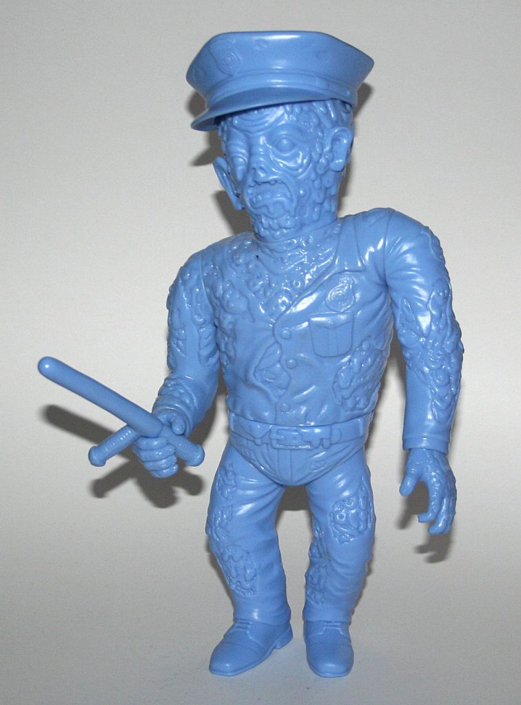 Violence Toys Unpainted Blue Mutant Cop