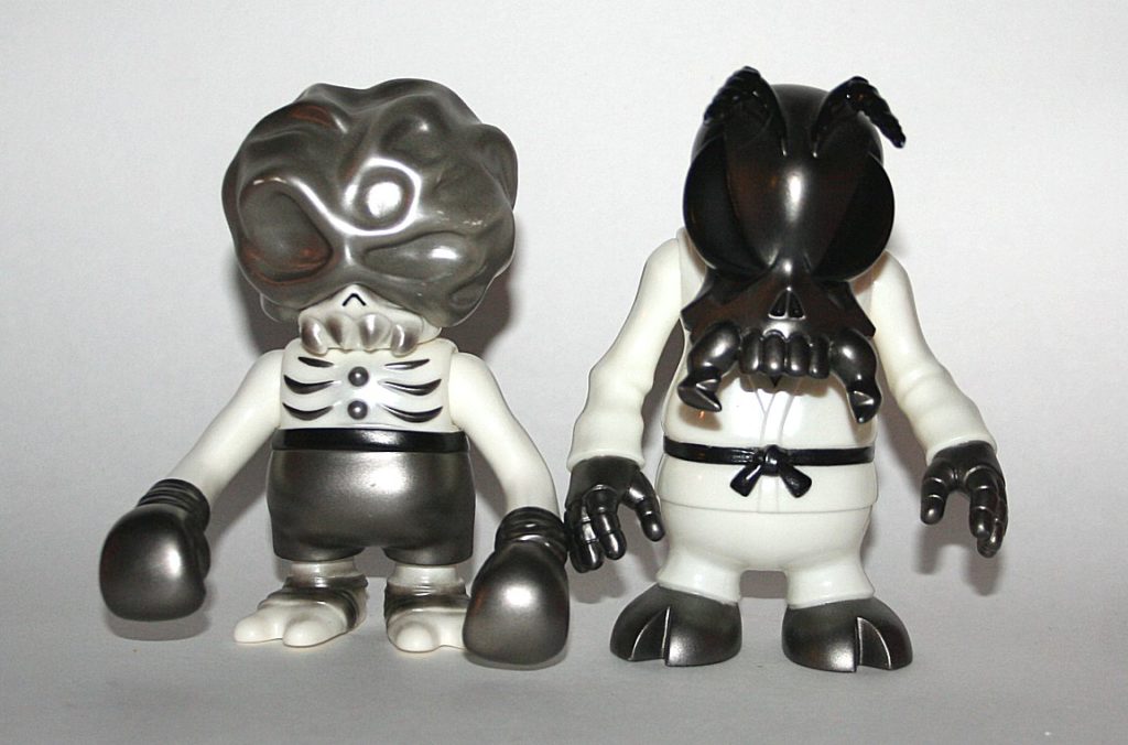 Secret Base x Atmos Silver SkullBrain & SkullBee