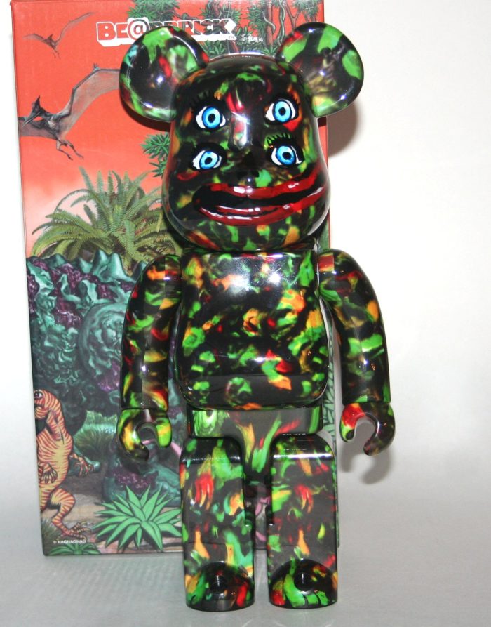 Medicom x Nagnagnag 400% Green Be@rbrick - Vicious Fun