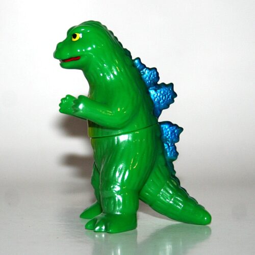 US Toys Green 1964 Mosu Goji Godzilla Signed Box