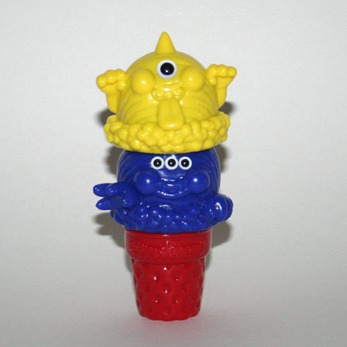 Refreshment Toy Red, Blue & Yellow 2 Scoop Monster