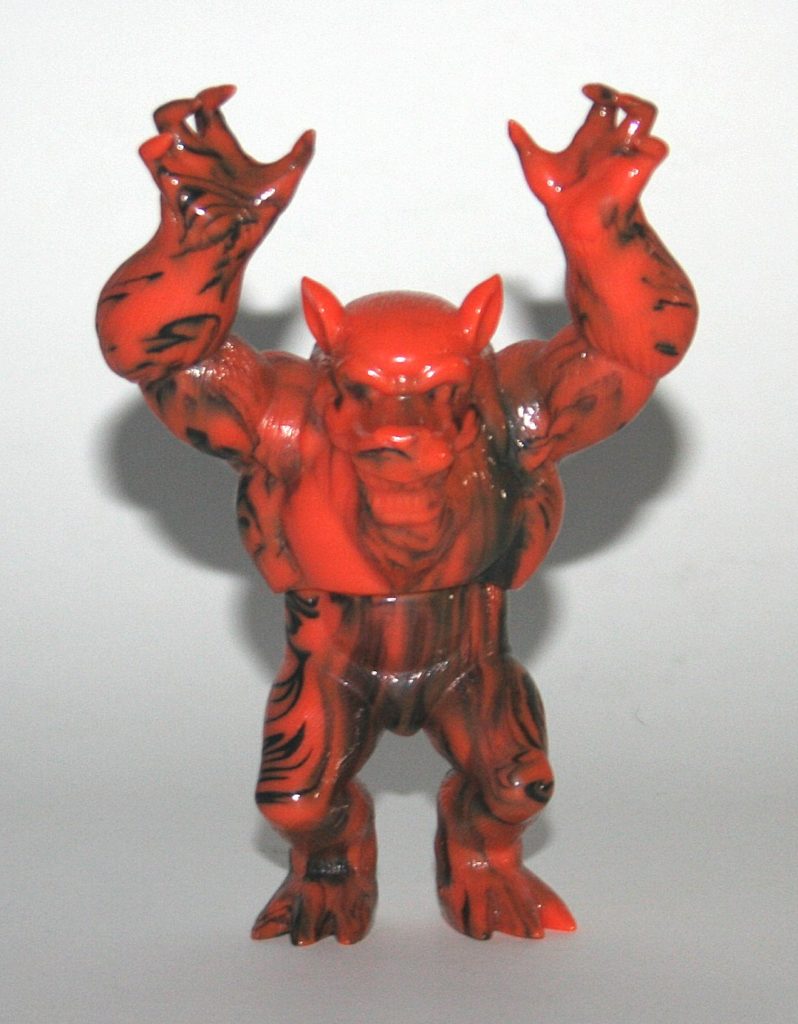 Monster Worship Orange & Black Marbled Altar Beast