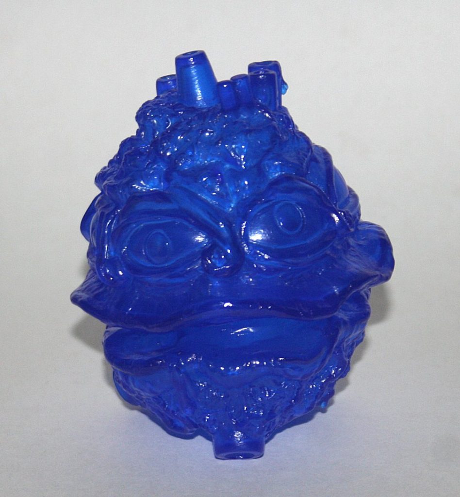 Tru:tek Unpainted Clear Dark Blue Smog Ball