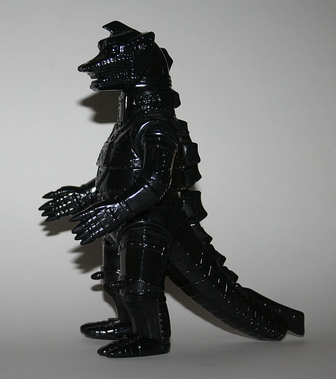 black mechagodzilla toy