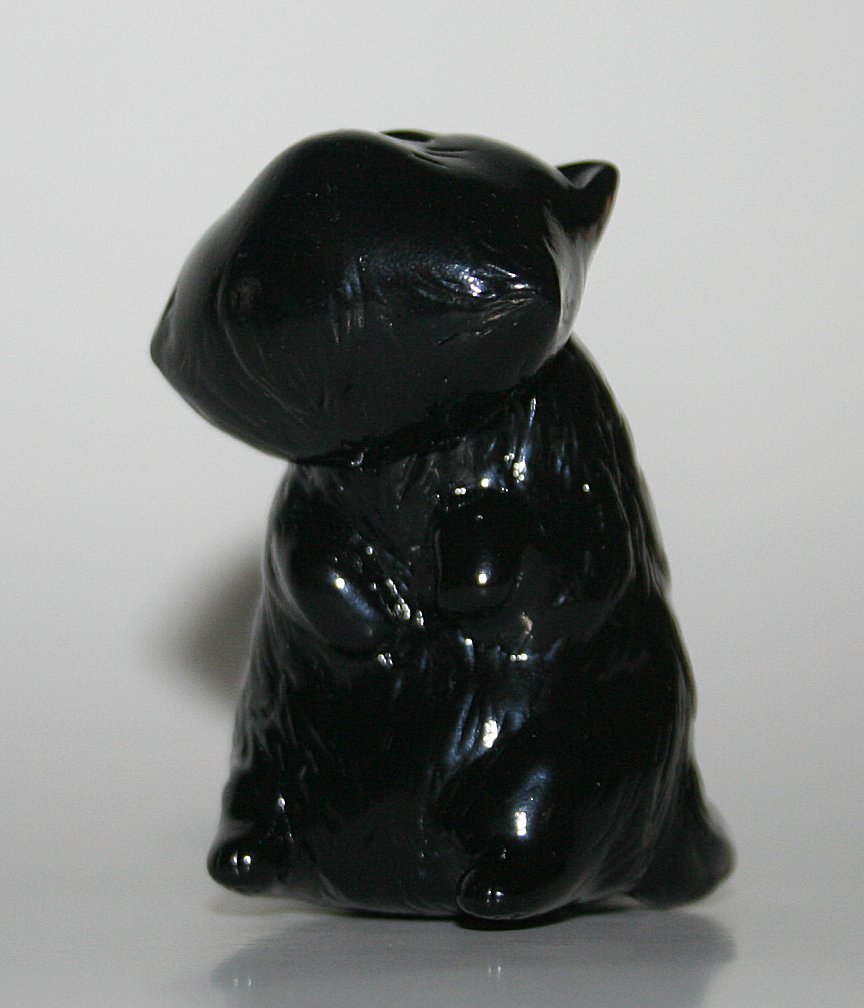 Maxx Toy Gacha Series 1 Unpainted Black Cyclopean Cat