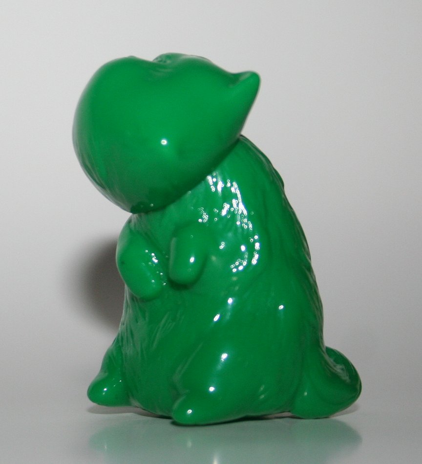 Maxx Toy Gacha Series 1 Unpainted Green Cyclopean Cat