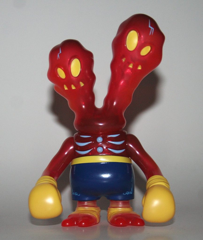 Secret Base x Super7 Clear Red Anniversary Ghostfighter
