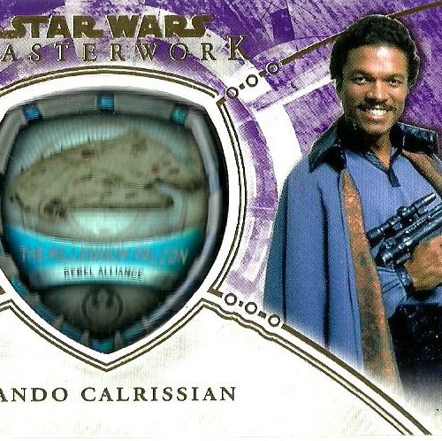 Topps Star Wars Masterwork MP-RML Card Lando Calrissian Millennium Falcon