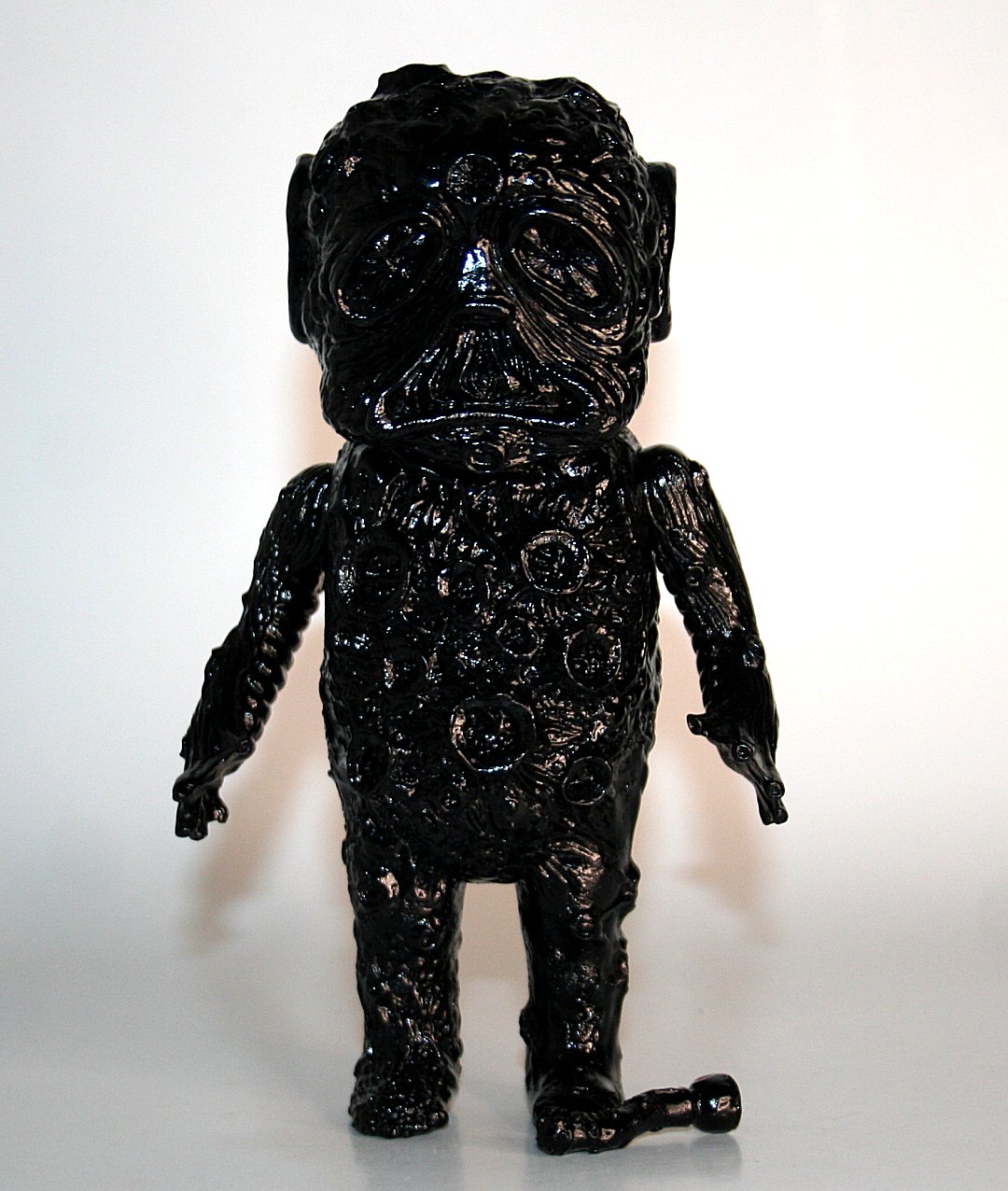 Hellpainter Unpainted Black Jigoku Majin Sofubi