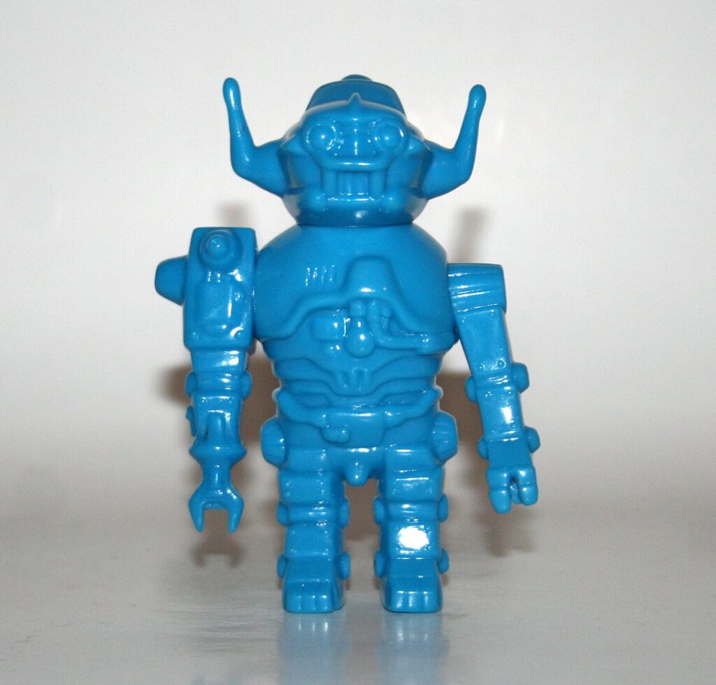 Jetturre Unpainted Blue Mini Guddorobo