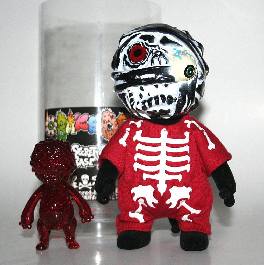 Secret Base Red Ghost Skeleton Obake Dog With Omake