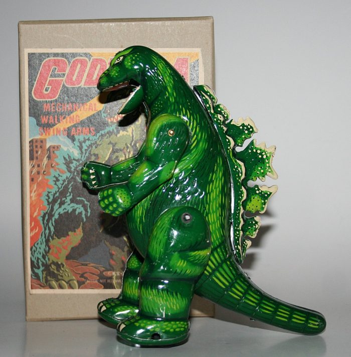 godzilla walking toy