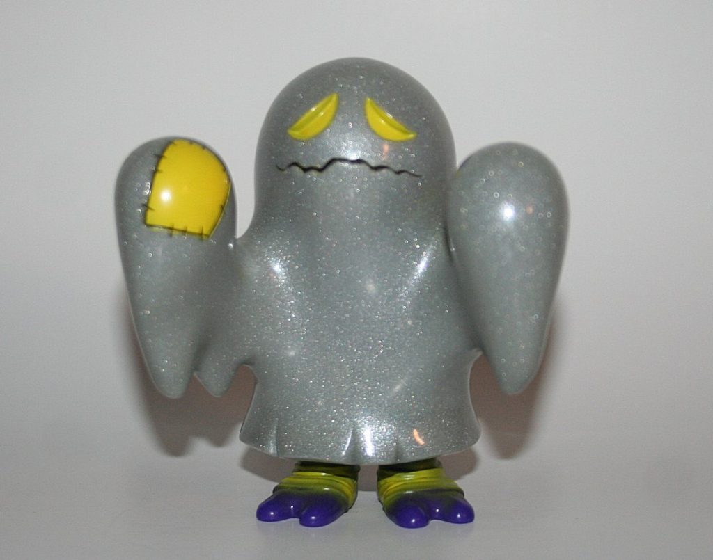 Secret Base x Atmos NY SkullxBxBxG Silver Lame Obake Ghost