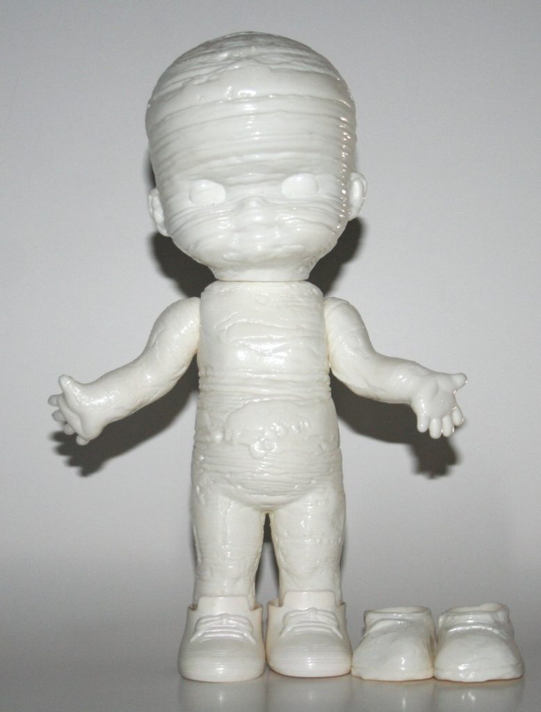 Grody Shogun Unpainted White Miki