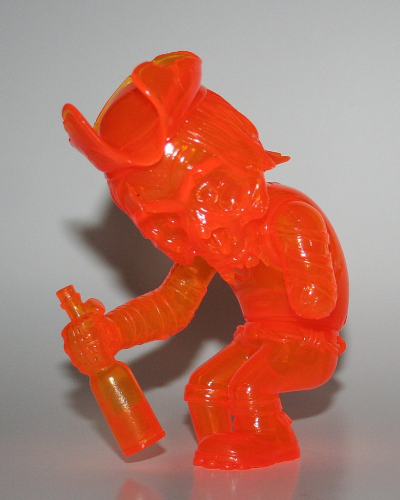 Secret Base x Pushead x devilClot Orange Pop SkullCaptain