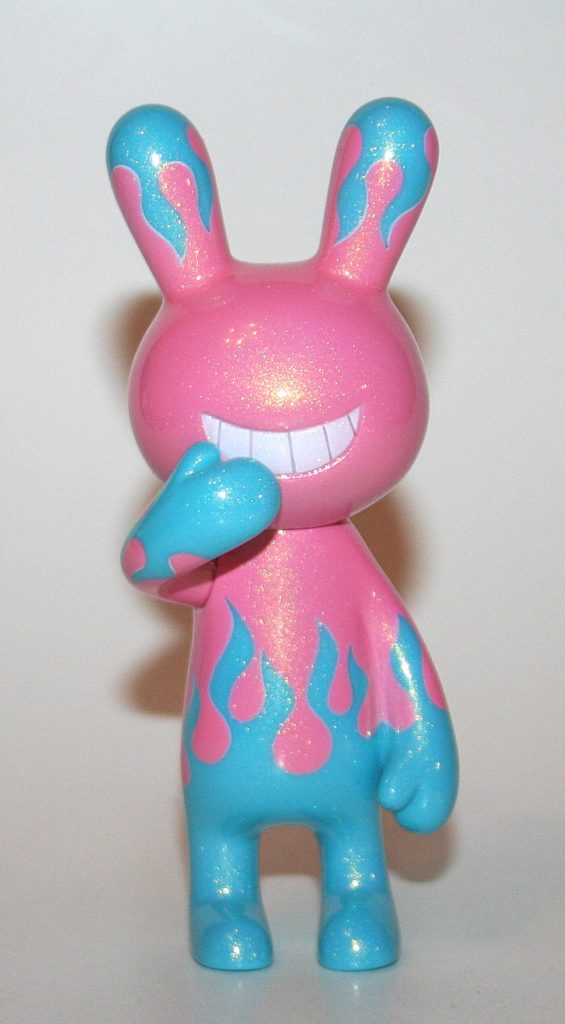 Black Bunny Flame On Bunny