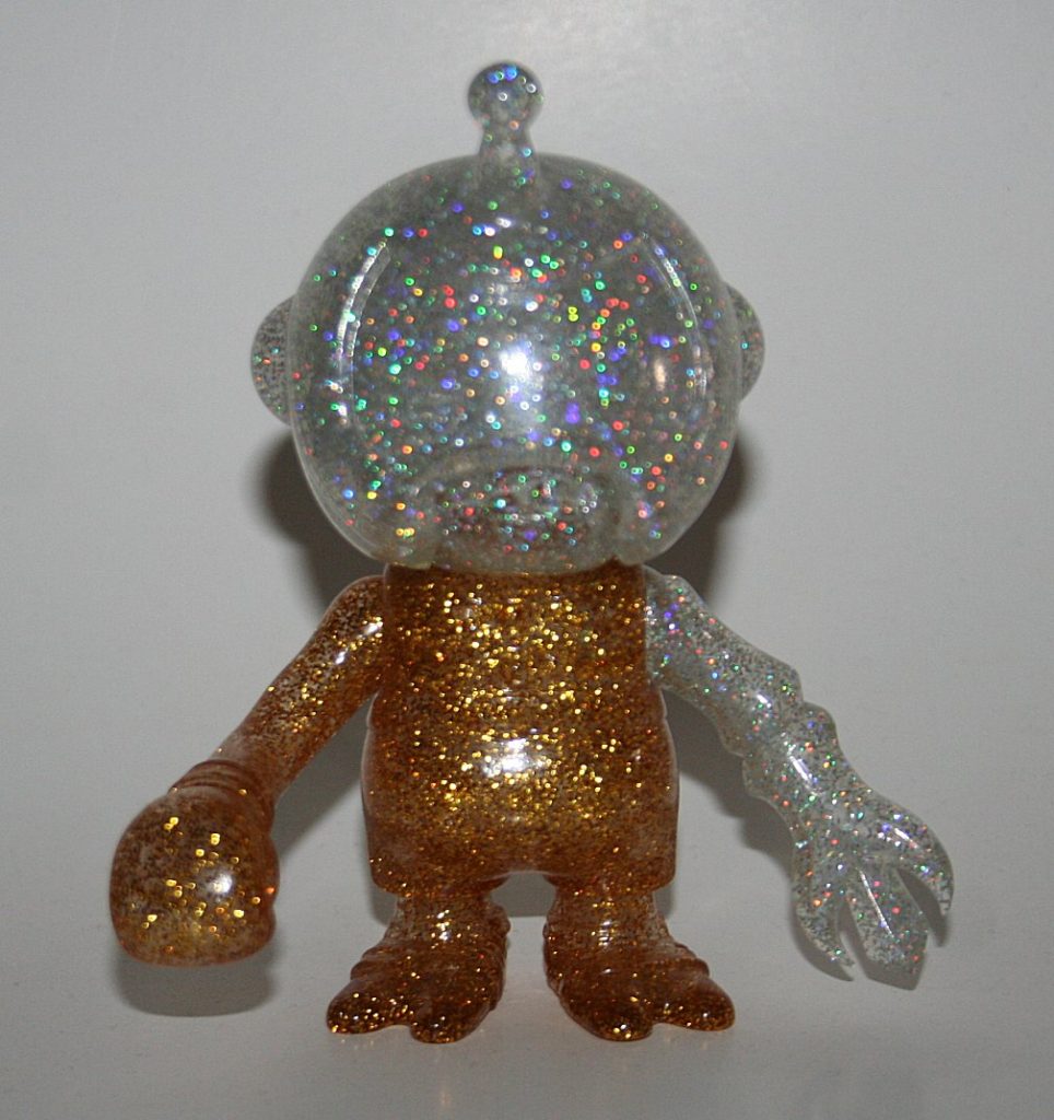 Secret Base Gold & Silver Lame Skull Barbarian