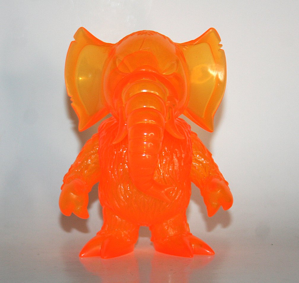 Super7 Unpainted Clear Orange Stomp