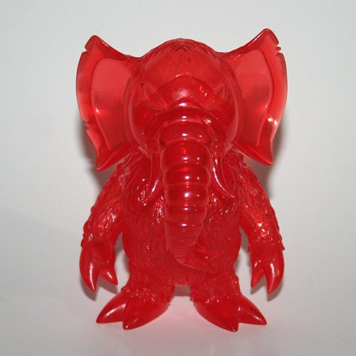 Super7 Unpainted Clear Red Stomp