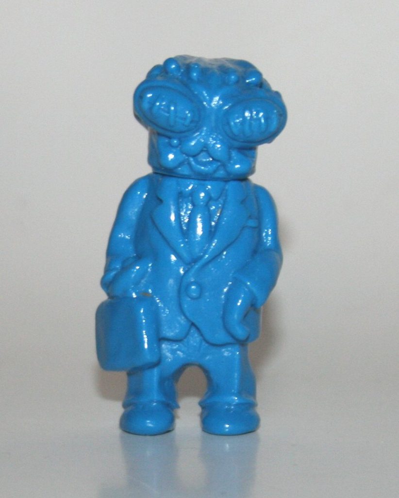 Blobpus Unpainted Blue Salary Man