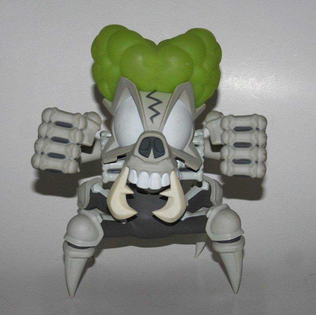 Medicom x Secret Base Green King Skull Brain VCD — Vicious Fun